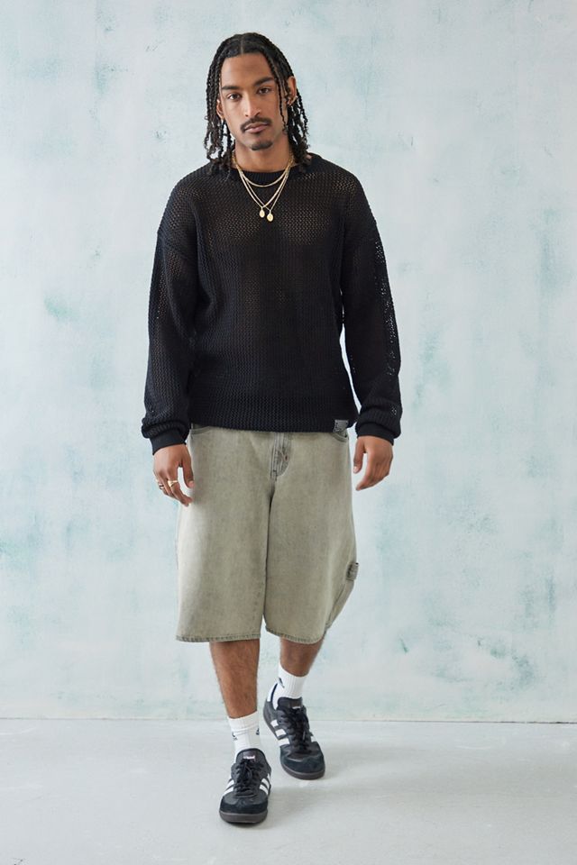 BDG Black String Knit Jumper #2