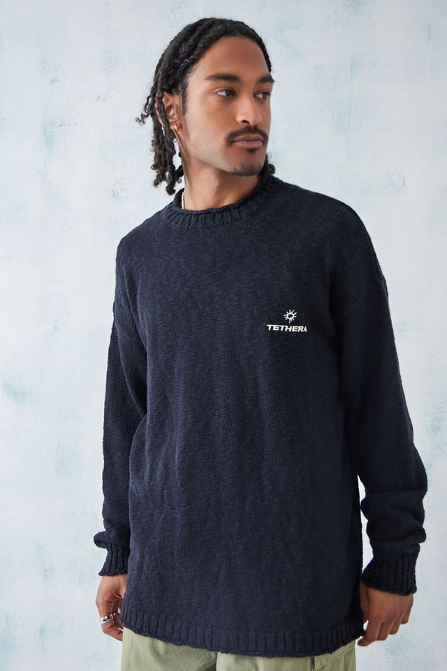 UO Nomad Black Slubby Jumper  #1