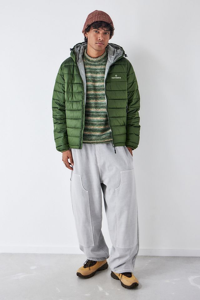 UO Nomad Hollie Suéter de Punto Verde a Rayas #1