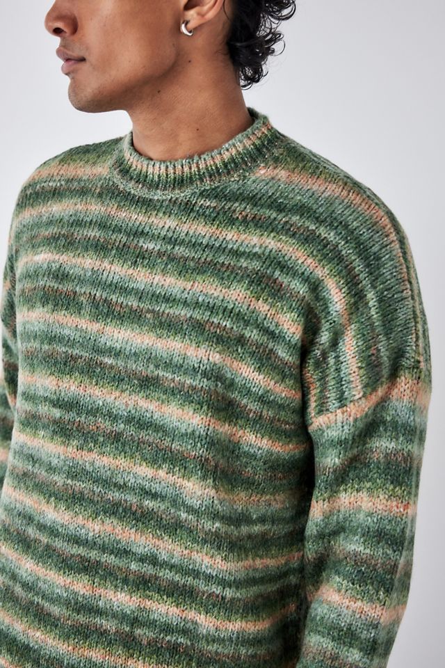 UO Nomad Hollie Suéter de Punto Verde a Rayas #2
