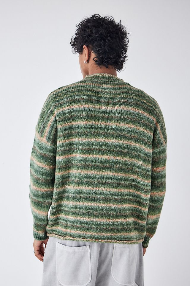 UO Nomad Hollie Suéter de Punto Verde a Rayas #3