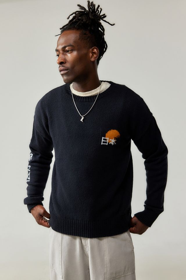 UO Navy Hokkaido Knit Jumper #1