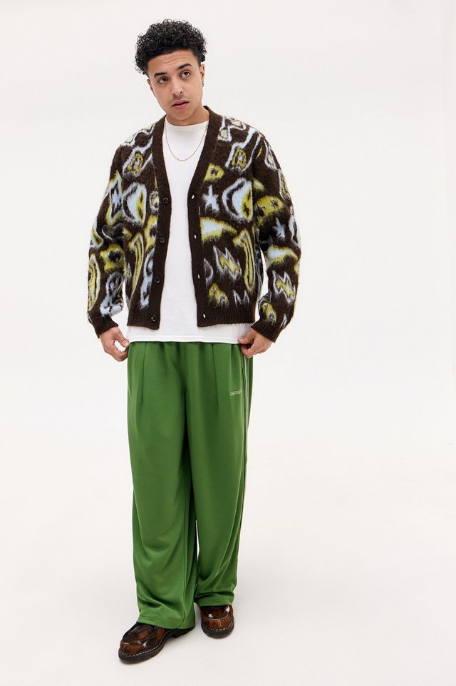 UO Brown Doodle Cardigan #1