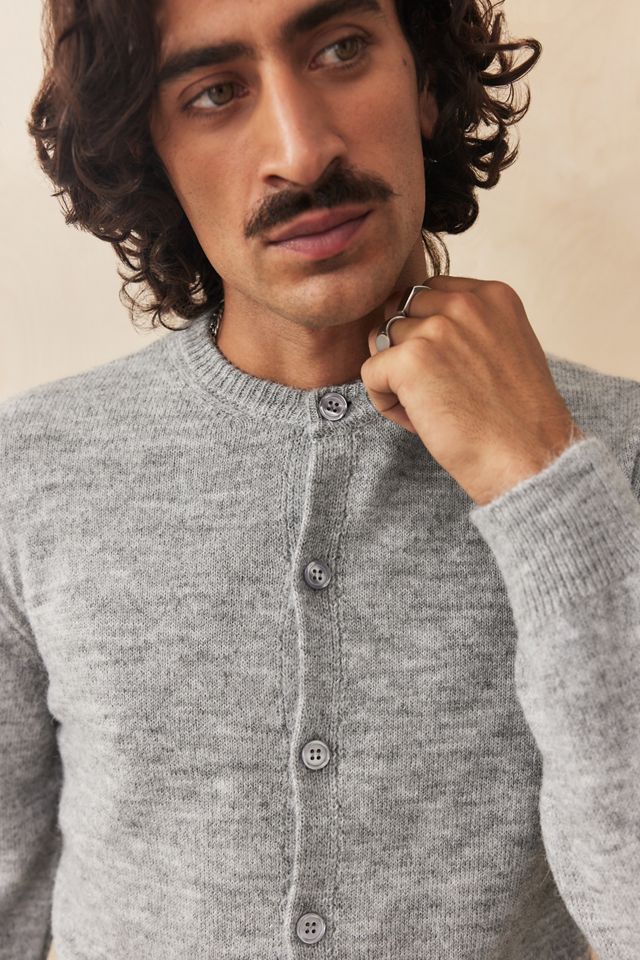 iets frans... Cardigan Grigio Basic #1
