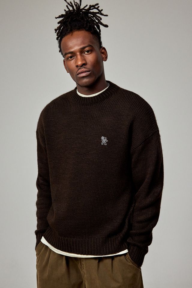 Ayker Brown Icon Knit Jumper #1