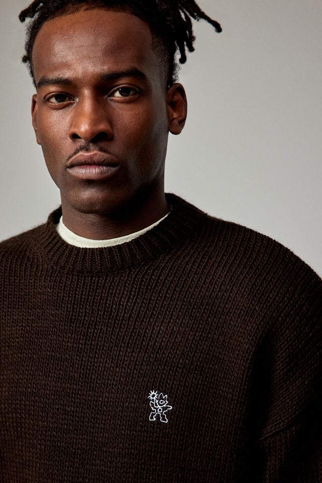 Ayker Brown Icon Knit Jumper #2