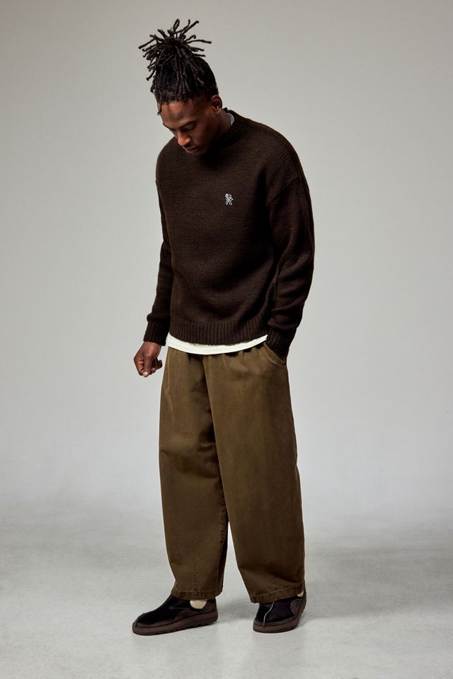 Ayker Brown Icon Knit Jumper #3