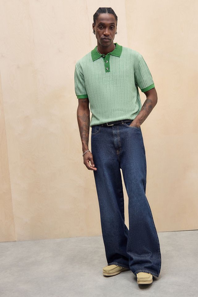 BDG Green Twist Polo Shirt #2