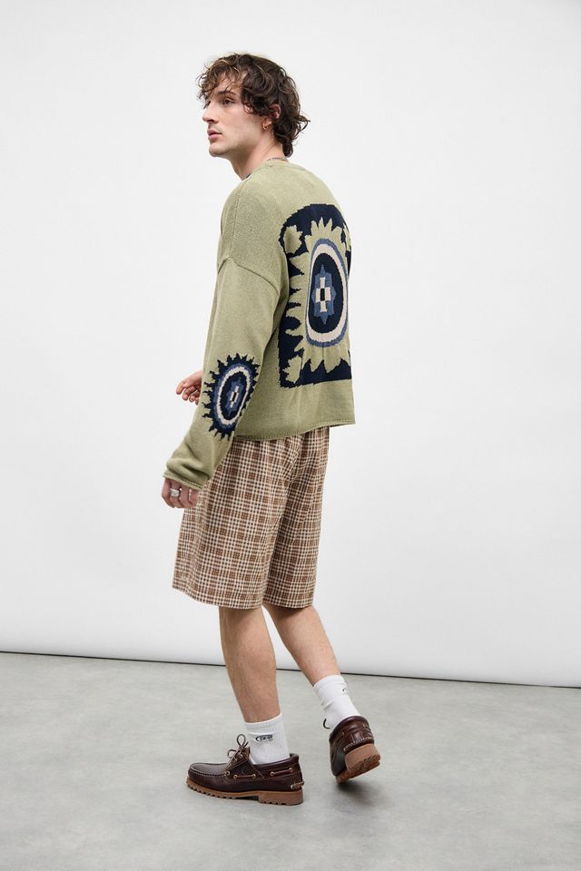 Ayker Sand Graphic Knit Jumper #3