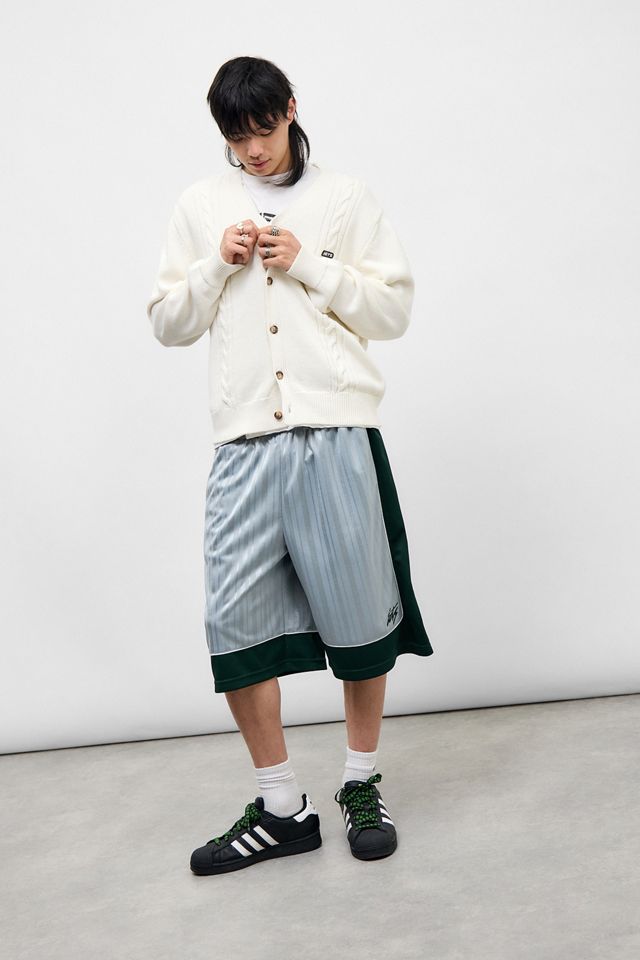 iets frans... Ecru Cable Knit Cardigan #2