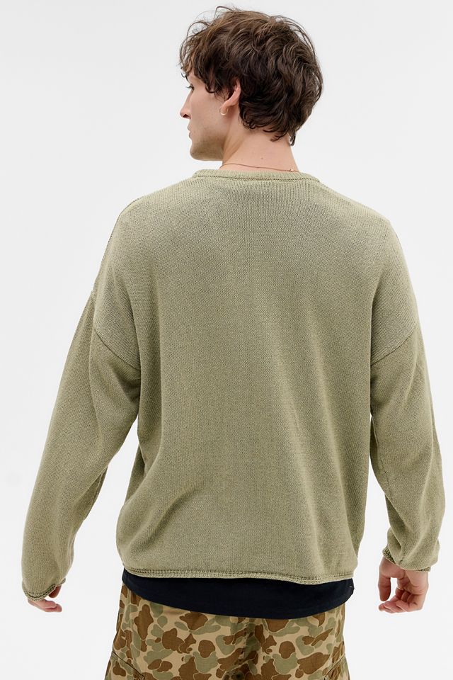 Ayker Taupe Textured Knit Jumper #3
