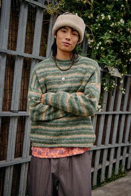 Hollie Stripe Jumper - S at Urban Outfitters - Ayker - Modalova