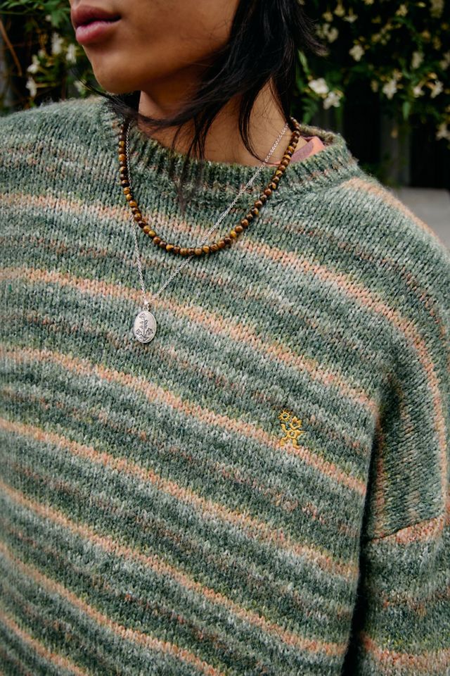 Ayker Green Hollie Stripe Jumper #1