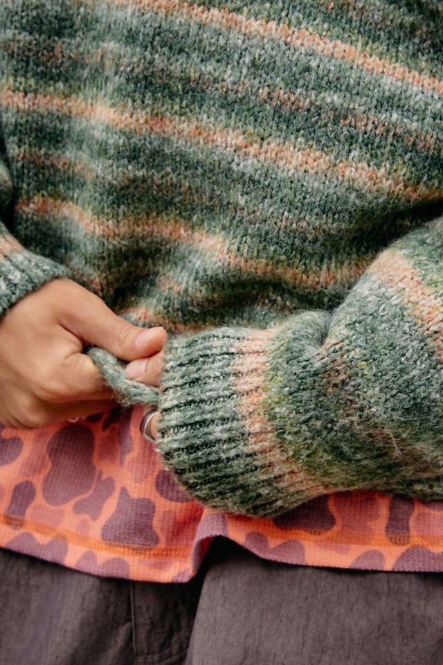 Ayker Green Hollie Stripe Jumper #3