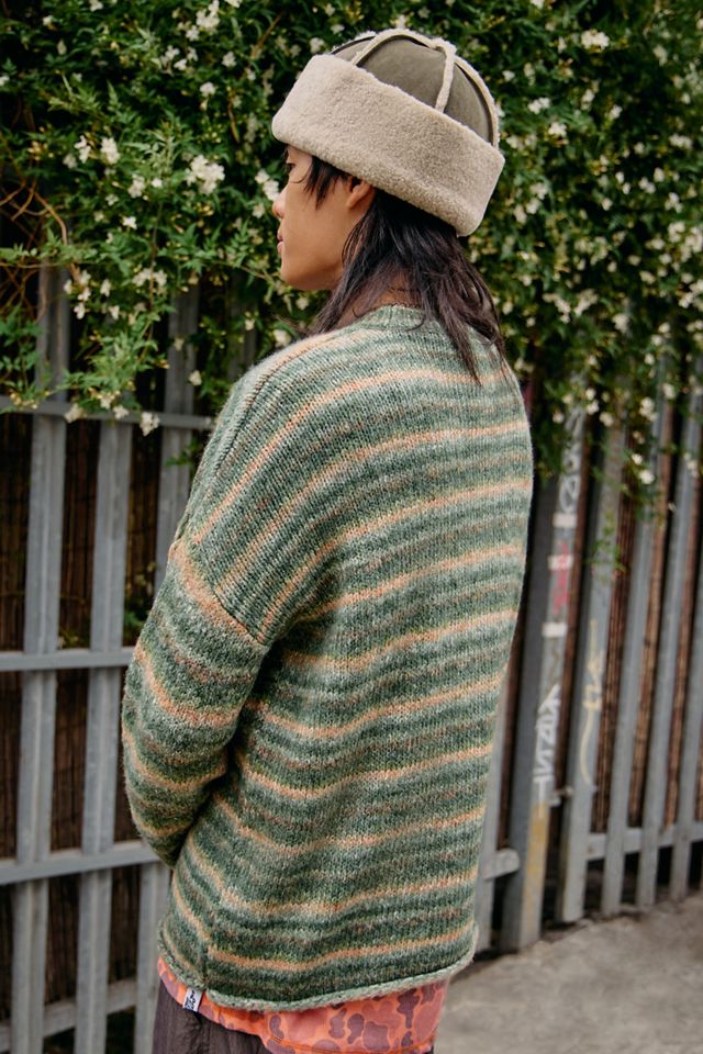 Ayker Green Hollie Stripe Jumper #4