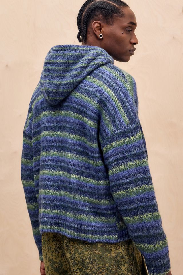 Ayker Sudadera de Punto Azul con Rayas Hollie #3