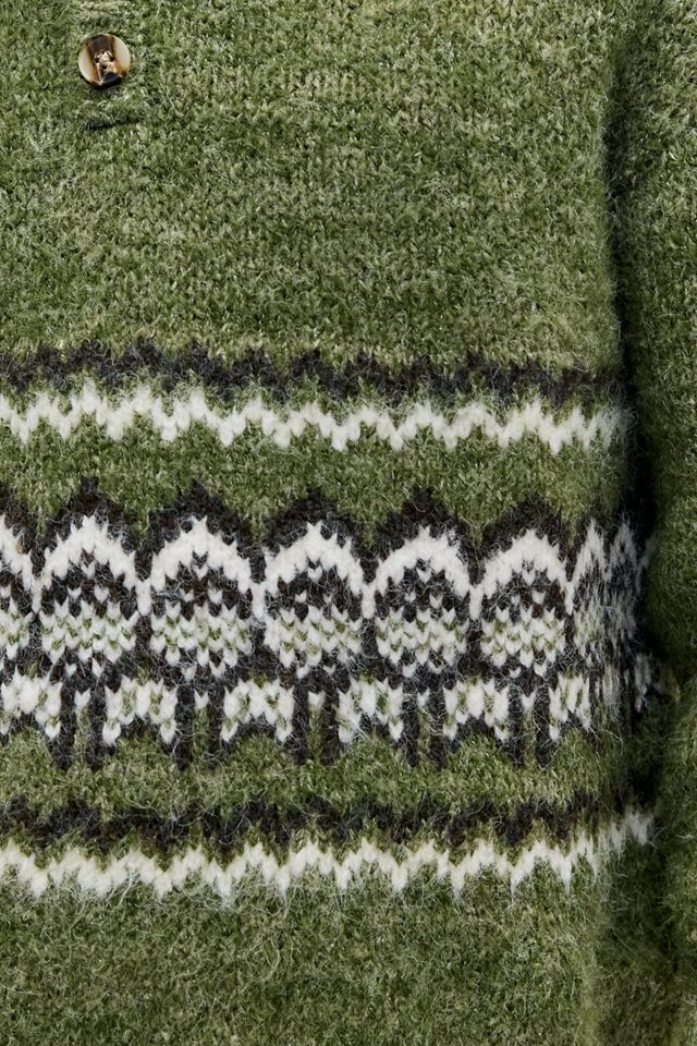 Pull polo jacquard vert BDG #4