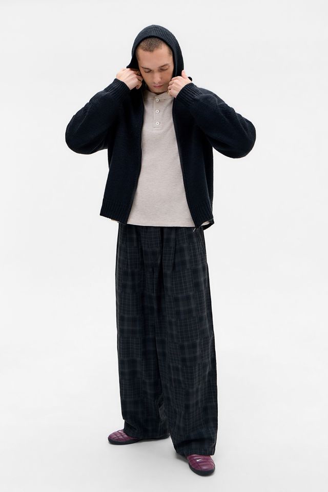 Ayker Navy Icon Zip-Through Knit Hoodie #2
