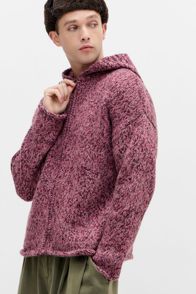 Ayker Berry Zip-Through Slub Hoodie #3