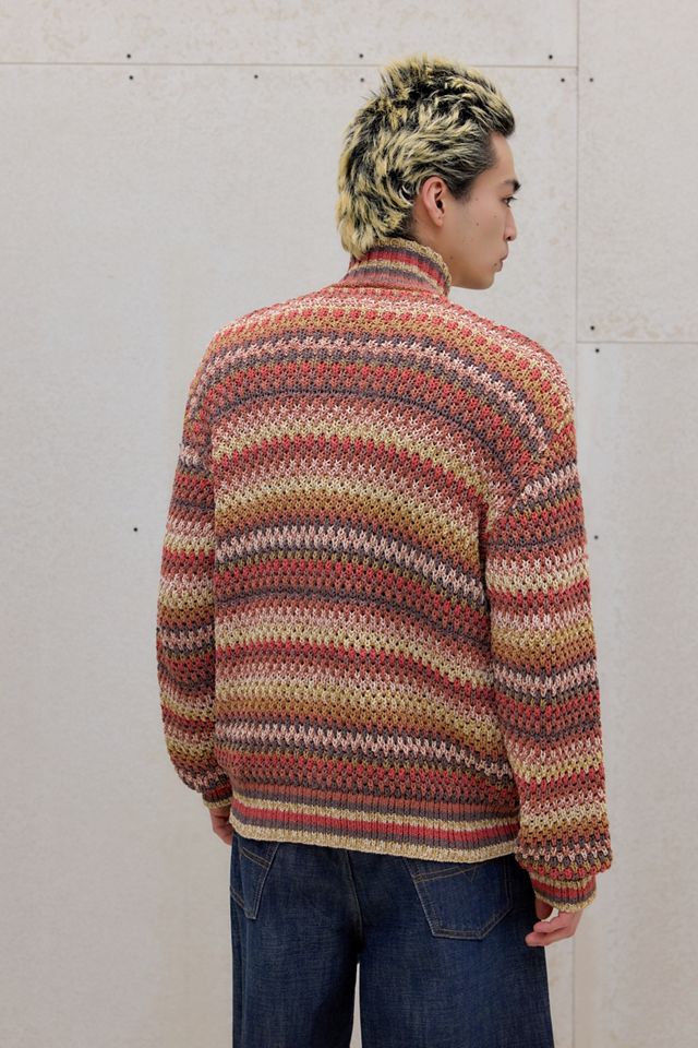 Haut de survêtement en maille tricotée à rayures Ayker #3