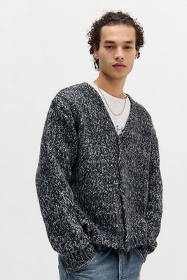 Cárdigan Negro Jaspeado Archivis