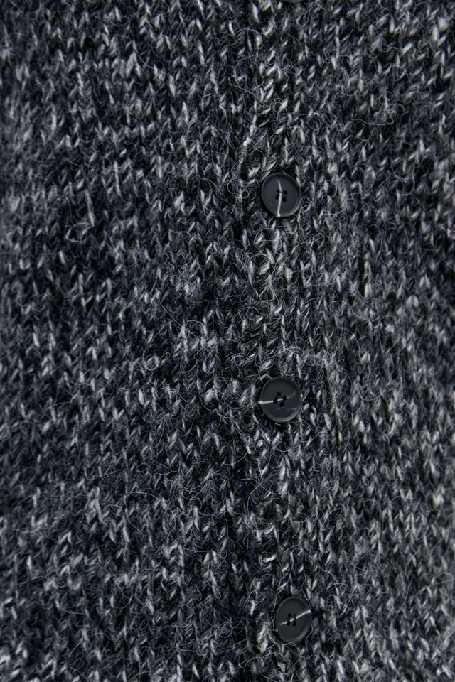 Cárdigan Negro Nep Archivist #3