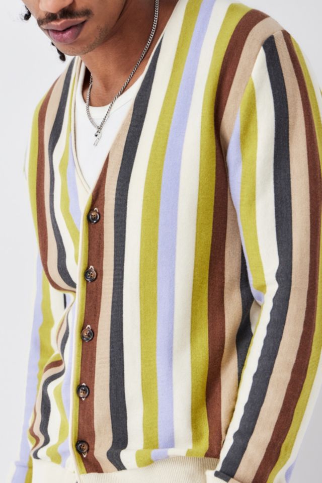 Checks Downtown Multi Stripe Cardigan