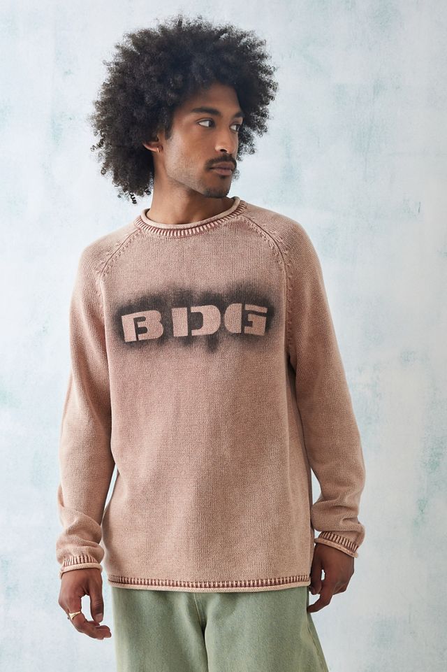 BDG Sand Acid Spray Paint Jumper  #1
