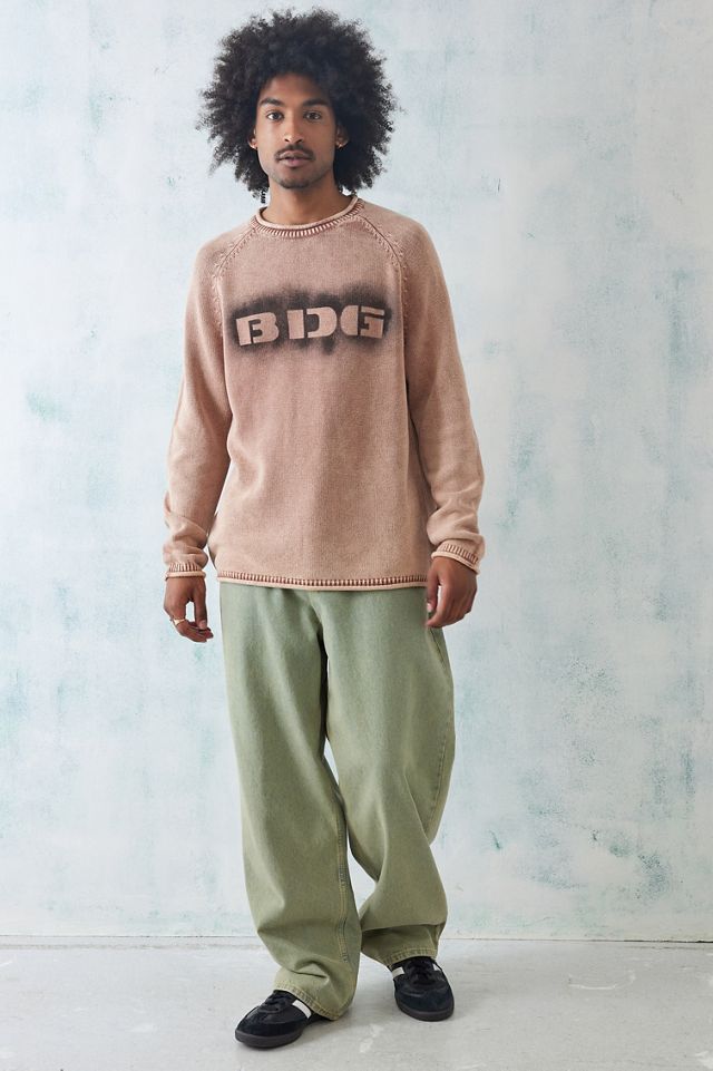 BDG Sand Acid Spray Paint Jumper  #2