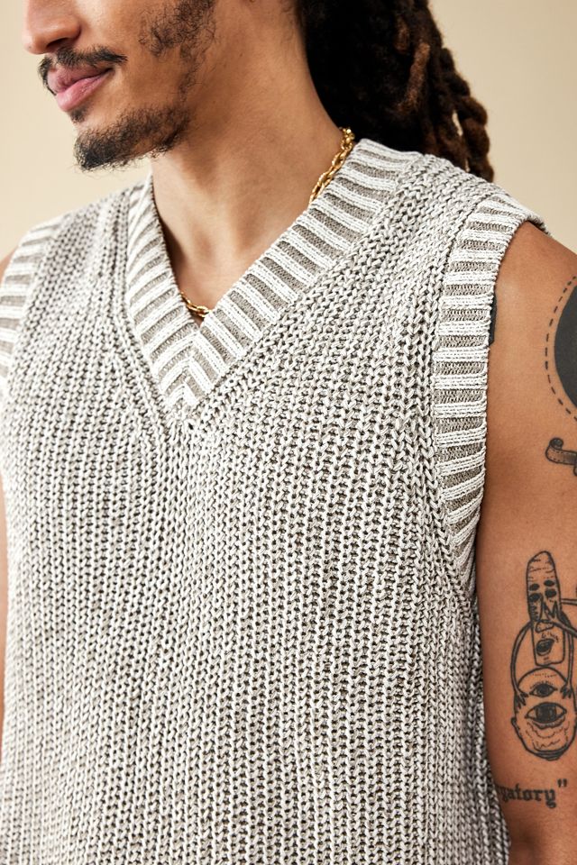 BDG Acid Grey Knit Vest  #2