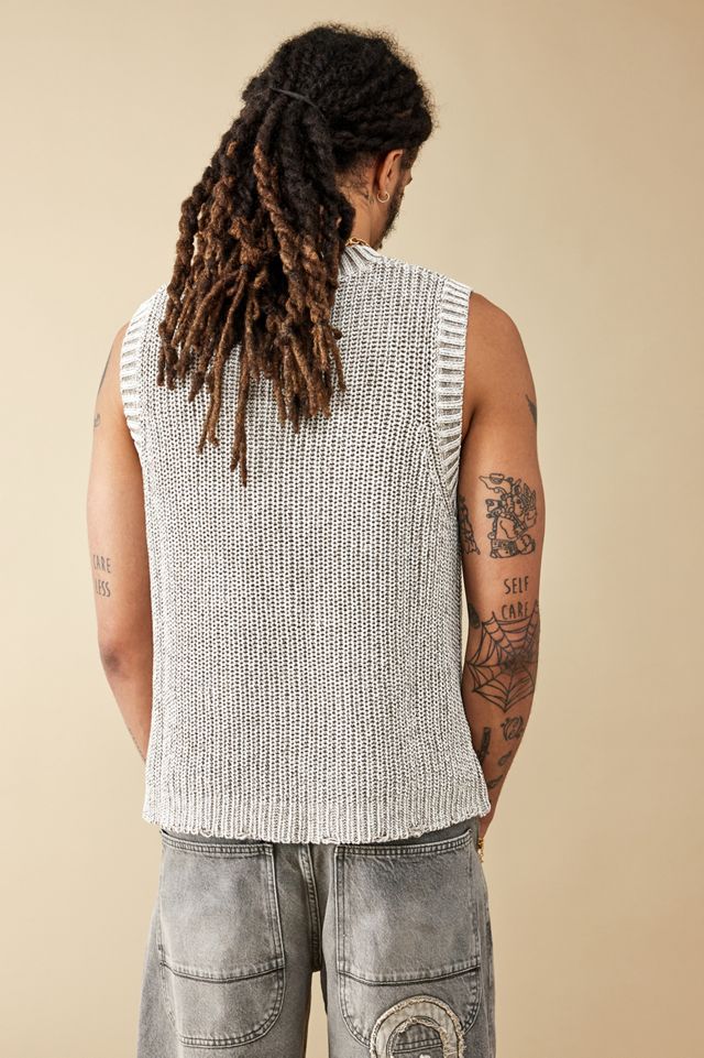 BDG Acid Grey Knit Vest  #3