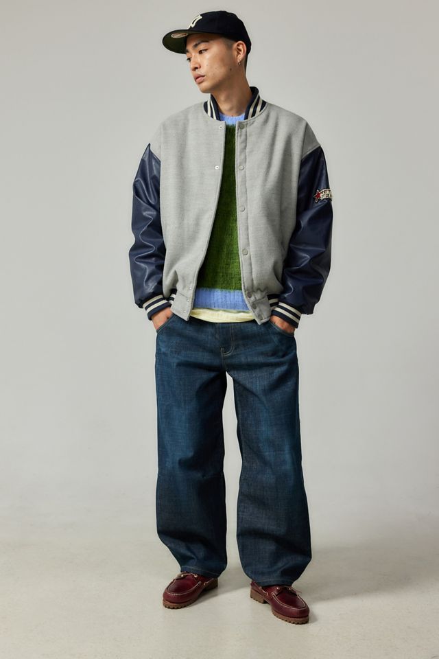 iets frans... Green & Blue Brushed Knit Jumper #2