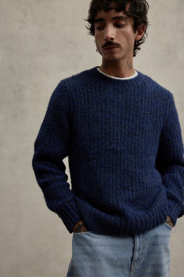 Loom Indigo Brush Knit Jumper #2