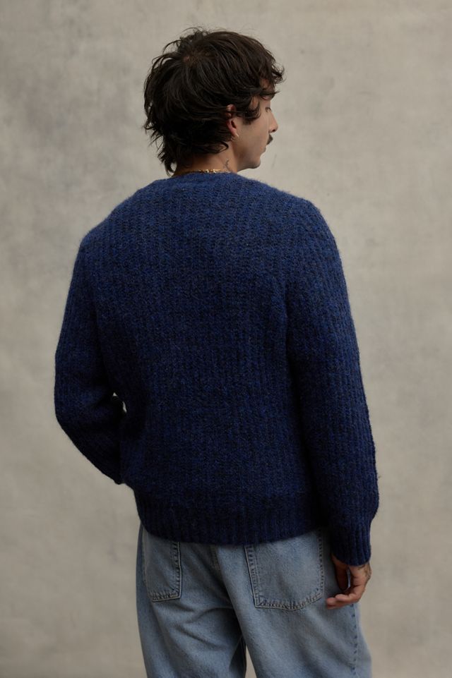 Loom Indigo Brush Knit Jumper #3