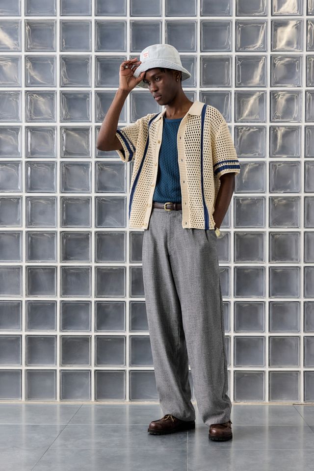 Loom Ecru Strickpoloshirt #2