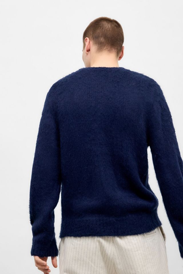 iets frans... Suéter Remi Cepillado Azul Marino #3