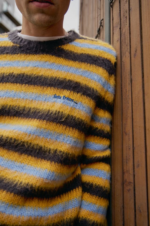 iets frans... Yellow & Brown Remi Stripe Jumper #2