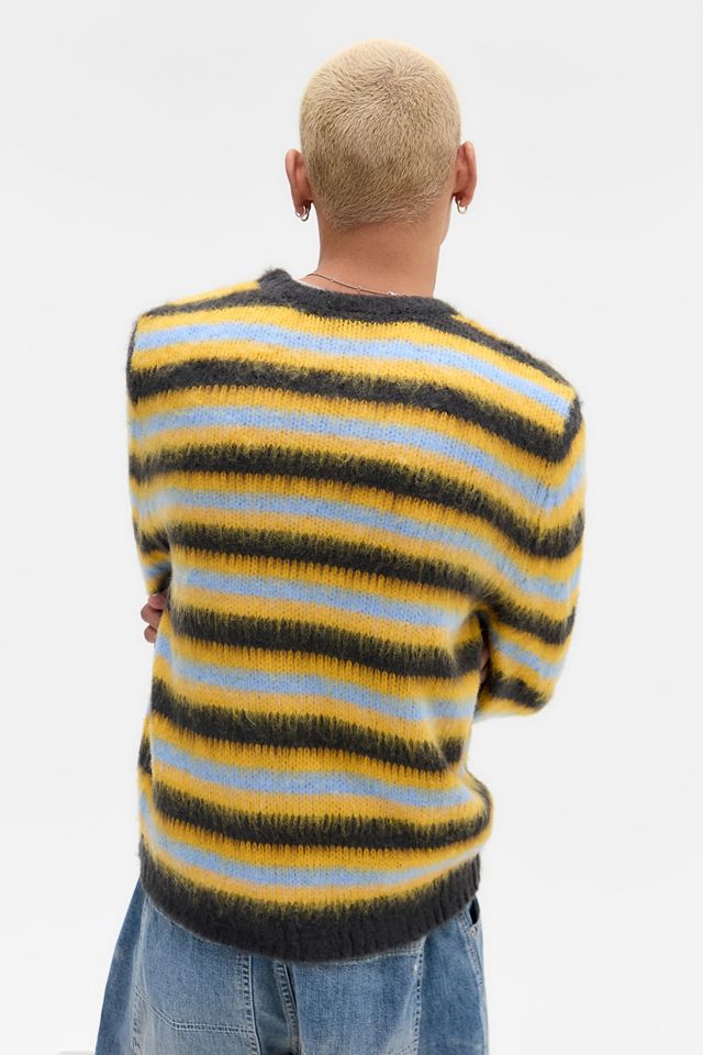 iets frans... Yellow & Brown Remi Stripe Jumper #7