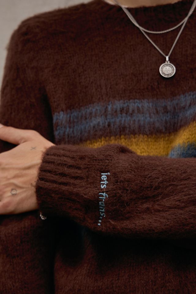 iets frans... Brown Remi Striped Jumper #1