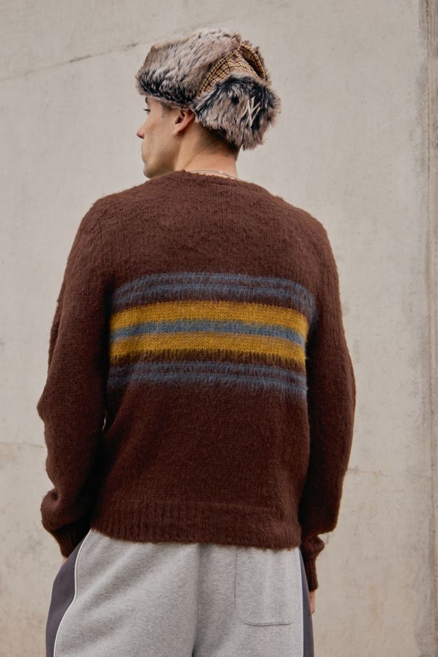 iets frans... Brown Remi Striped Jumper #4