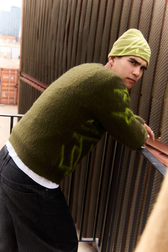iets frans... Green Remi Graffiti Jumper #4
