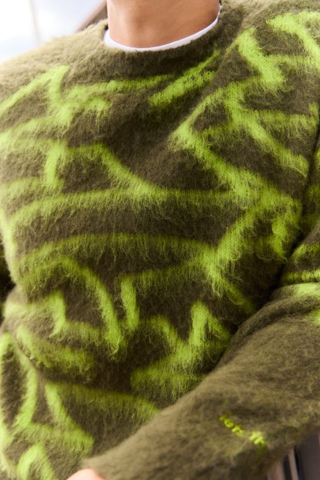 iets frans... Green Remi Graffiti Jumper #2