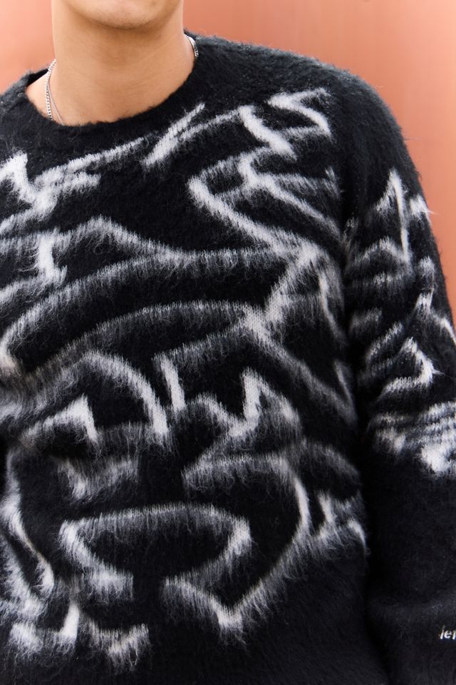 iets frans... Sudadera Negra con Grafiti #1
