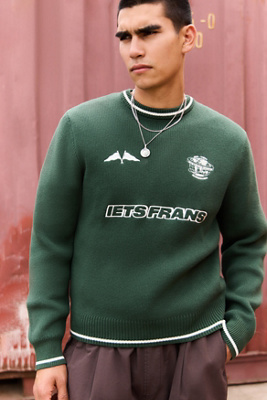 Iets frans. Pull en maille de football vert en taille: Small - iets frans... - Modalova
