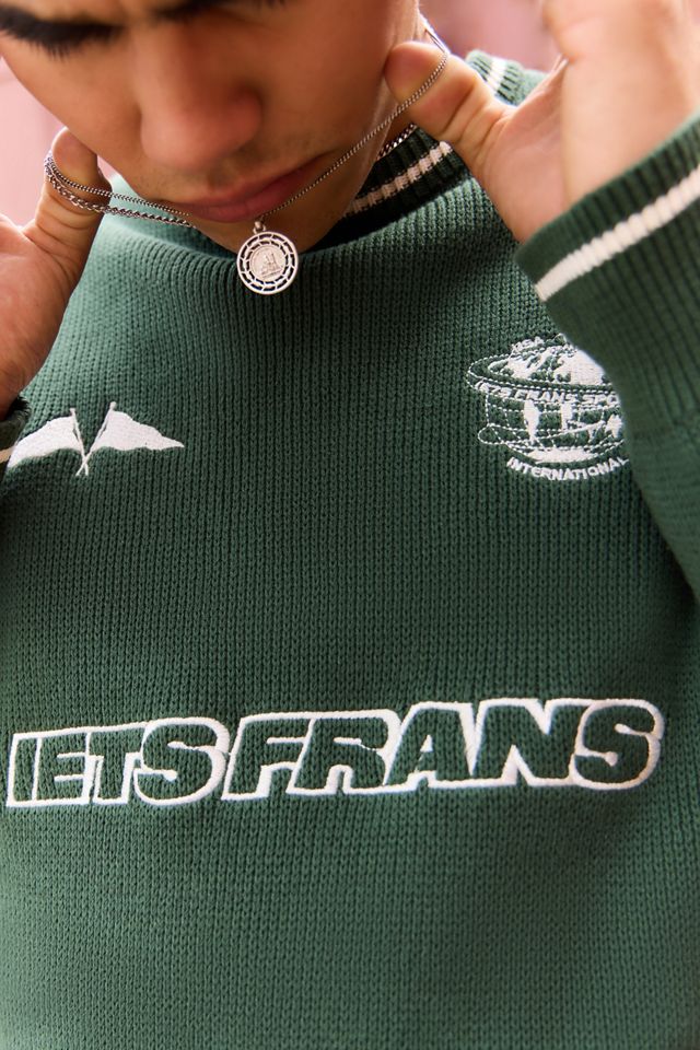 iets frans... Suéter de Punto de Fútbol Verde #2