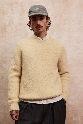 Loom Gelber Twist-Pullover