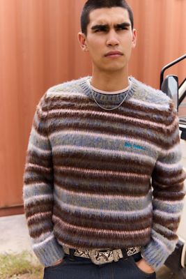iets frans... Brauner Remi Streifen Pullover
