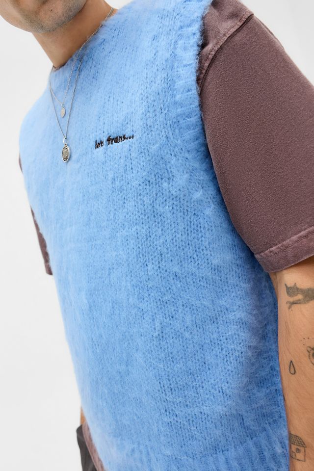 iets frans... Blaues Remi Tanktop #1