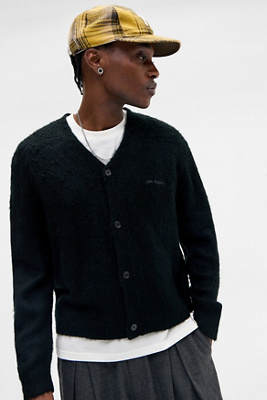 iets frans. Black Remi Cardigan - Black XL at Urban Outfitters