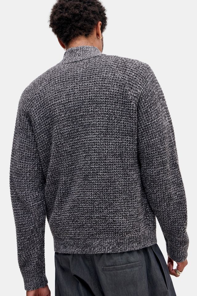 Loom Zip-Strickjacke mit Durchgehender Reißverschluss #3